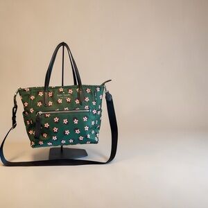Kate Spade Chelsea Whimsy Floral Medium Satchel Green Multi